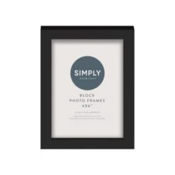 Simply Everyday 4 X 6" Block Frames 3pk - Black 7 Simply Everyday 4 X 6" Block Frames 3pk - Black -Home Furnishing Specialty Store 278309 3pk simply everyday block frames 4x6 black 2