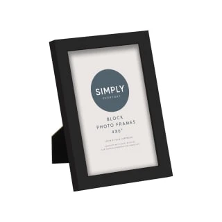 Simply Everyday 4 X 6" Block Frames 3pk - Black 4 Simply Everyday 4 X 6" Block Frames 3pk - Black - Image 2