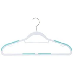 B&M Addis Non-Slip Hangers 6pk - Multi Colour -Home Furnishing Specialty Store 333092 addis 6pk non slip hangers colour 4