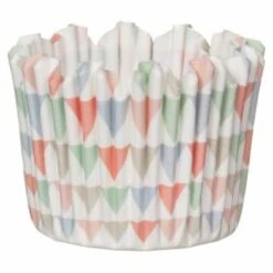 Betty Winters Paper Baking Cases 36pk - Pastel Triangles 8 Betty Winters Paper Baking Cases 36pk - Pastel Triangles -Home Furnishing Specialty Store 335255 36pk paper baking cases pastel triangles 4
