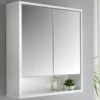 Norsk High Gloss Bathroom Mirror Cabinet 2 Norsk High Gloss Bathroom Mirror Cabinet -Home Furnishing Specialty Store 347094 norsk double wall unit