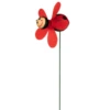 B&M Insect Wind Spinning Stake - Ladybird 2 B&M Insect Wind Spinning Stake - Ladybird -Home Furnishing Specialty Store 353661 wind spinning stake ladybird red