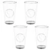 B&M Heart Glasses 4pk 2 B&M Heart Glasses 4pk -Home Furnishing Specialty Store 356238 set of 4 hert embossed glasses group