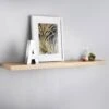 Lokken Floating Shelf 100cm - Oak -Home Furnishing Specialty Store 356243 lokken oak floating shelf 100cm