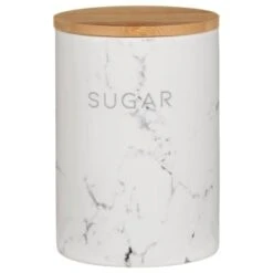 B&M Marble Effect Kitchen Canisters 3pc 13 B&M Marble Effect Kitchen Canisters 3pc -Home Furnishing Specialty Store 356820 storage canisters marble effect sugar