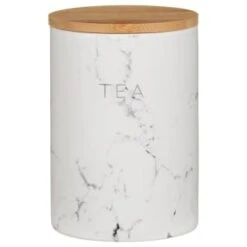 B&M Marble Effect Kitchen Canisters 3pc 11 B&M Marble Effect Kitchen Canisters 3pc -Home Furnishing Specialty Store 356820 storage canisters marble effect tea