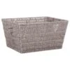B&M Vannes Heart Cut Out Wicker Basket - Grey 1 B&M Vannes Heart Cut Out Wicker Basket - Grey -Home Furnishing Specialty Store 366019 heart cut out wicker basket grey