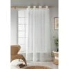 Diamond Tufted All Over Voile 55 X 90" - White -Home Furnishing Specialty Store 367851 diamond all over tufted voile white