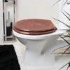 B&M Rose Gold Glitter Toilet Seat -Home Furnishing Specialty Store 368882 rose gold glitter toilet seat