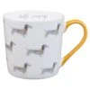 B&M Sausage Dog Print Mug 2 B&M Sausage Dog Print Mug -Home Furnishing Specialty Store 369074 sausage dog print mug