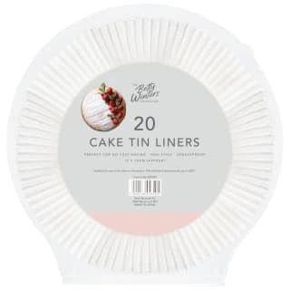 Betty Winters Cake Tin Liners 20pk 3 Betty Winters Cake Tin Liners 20pk
