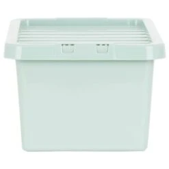 B&M Storage Box With Lid 11L - Sage -Home Furnishing Specialty Store 377036 11l storage box sage 2