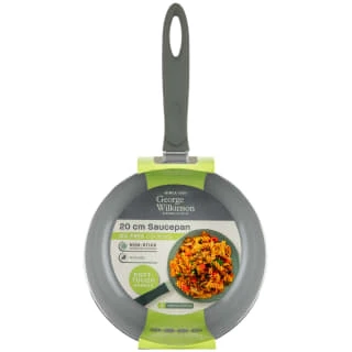 George Wilkinson Non-Stick Saucepan 20cm - Grey 3 George Wilkinson Non-Stick Saucepan 20cm - Grey