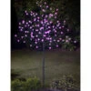 Solar Powered Blossom Tree - Pink 128 LED 4ft 1 Solar Powered Blossom Tree - Pink 128 LED 4ft -Home Furnishing Specialty Store 379360 4ft solar powered blossom flower solar tree 128 led pink 2