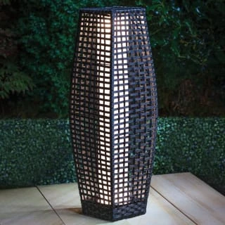 Bali Solar Powered Floor Lamp - Black 69cm 3 Bali Solar Powered Floor Lamp - Black 69cm