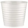 B&M Ribbed Matt Tin Planter - Cream 2 B&M Ribbed Matt Tin Planter - Cream -Home Furnishing Specialty Store 379770 simply garden ribbed tin planter white