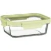 B&M Green Glass Food Container - Large 1 B&M Green Glass Food Container - Large -Home Furnishing Specialty Store 380662 glass food container green large 3