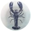 B&M Ocean Print Plate - Lobster -Home Furnishing Specialty Store 381060 ocean print plate lobster