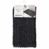 Retreat Knitted Bath Mat 50 X 80cm - Charcoal 2 Retreat Knitted Bath Mat 50 X 80cm - Charcoal -Home Furnishing Specialty Store 381567 retreat knitted bath mat black