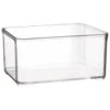 Clear Nestable Storage Tub - Medium -Home Furnishing Specialty Store 384979 clear nestable box medium 2