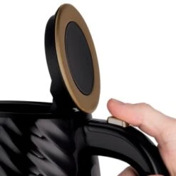 Home Furnishing Specialty Store -Home Furnishing Specialty Store 386647 russell hobbs groove black and gold kettle 2