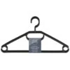 B&M Swivel Hook Hangers 8pk - Black -Home Furnishing Specialty Store 389262 home organisation 8pk swivel hook hangers black