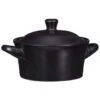 B&M Casserole Dish With Lid - Matte Black -Home Furnishing Specialty Store 390145 urban paradise mini casserole dish black