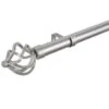 B&M Steel Mace Cage Curtain Pole 120 - 220cm -Home Furnishing Specialty Store 390208 390209 steel mace cage pole 3