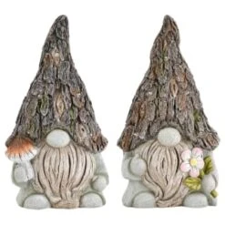 B&M Solar Rustic Gonk Gnome Ornament - Mushroom 7 B&M Solar Rustic Gonk Gnome Ornament - Mushroom -Home Furnishing Specialty Store 393242 solar rustic gonk gnome ornament group