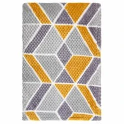 B&M Simply Geo Waffle Throw - Ochre 8 B&M Simply Geo Waffle Throw - Ochre -Home Furnishing Specialty Store 394916 simply geo waffle throw ochre 2