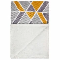 B&M Simply Geo Waffle Throw - Ochre 9 B&M Simply Geo Waffle Throw - Ochre -Home Furnishing Specialty Store 394916 simply geo waffle throw ochre 3