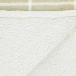 Winston Sage Check Sherpa Throw -Home Furnishing Specialty Store 394950 winston sage check sherpa throw 4