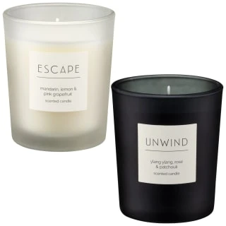 B&M Escape Scented Candle - Mandarin & Lemon & Pink Grapefruit 4 B&M Escape Scented Candle - Mandarin & Lemon & Pink Grapefruit - Image 2