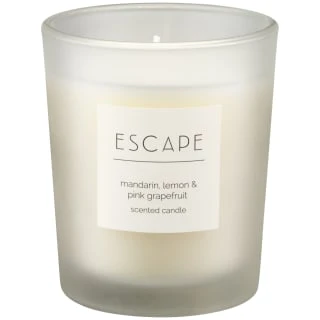 B&M Escape Scented Candle - Mandarin & Lemon & Pink Grapefruit 3 B&M Escape Scented Candle - Mandarin & Lemon & Pink Grapefruit