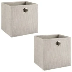 Lokken Cord Storage Cubes 2pk - Light Grey 8 Lokken Cord Storage Cubes 2pk - Light Grey -Home Furnishing Specialty Store 395811 2pk cord lokken storage cubes light grey 3