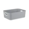 Anti Slip Medium Storage Box - Grey 2 Anti Slip Medium Storage Box - Grey -Home Furnishing Specialty Store 396953 anti slip medium storage box grey
