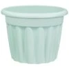 B&M Round Planter 40cm - Sage -Home Furnishing Specialty Store 397071 40cm round planter sage
