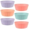 Simply Kids Colour Bowls 6pk - Pastel -Home Furnishing Specialty Store 398571 6pk simply kids colour bowls girls